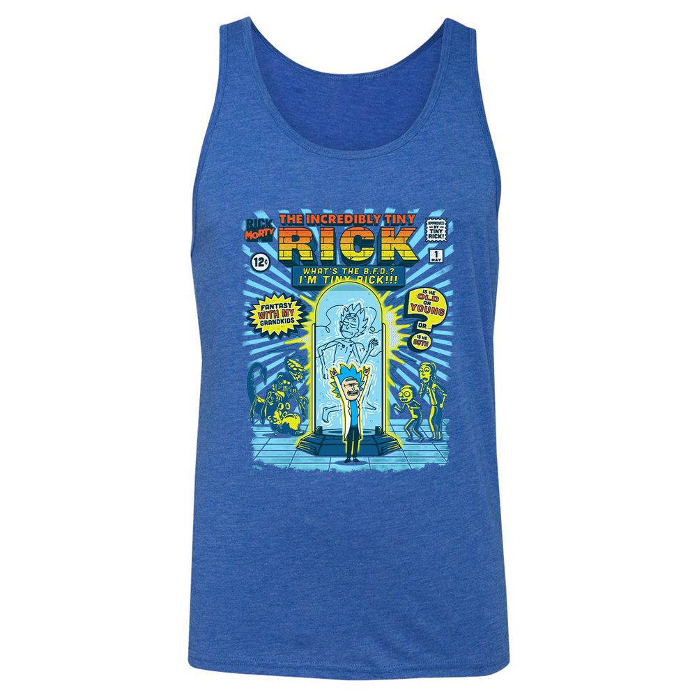 Unisex Jersey Tank - DSB6AUNR - True Royal Triblend - 12