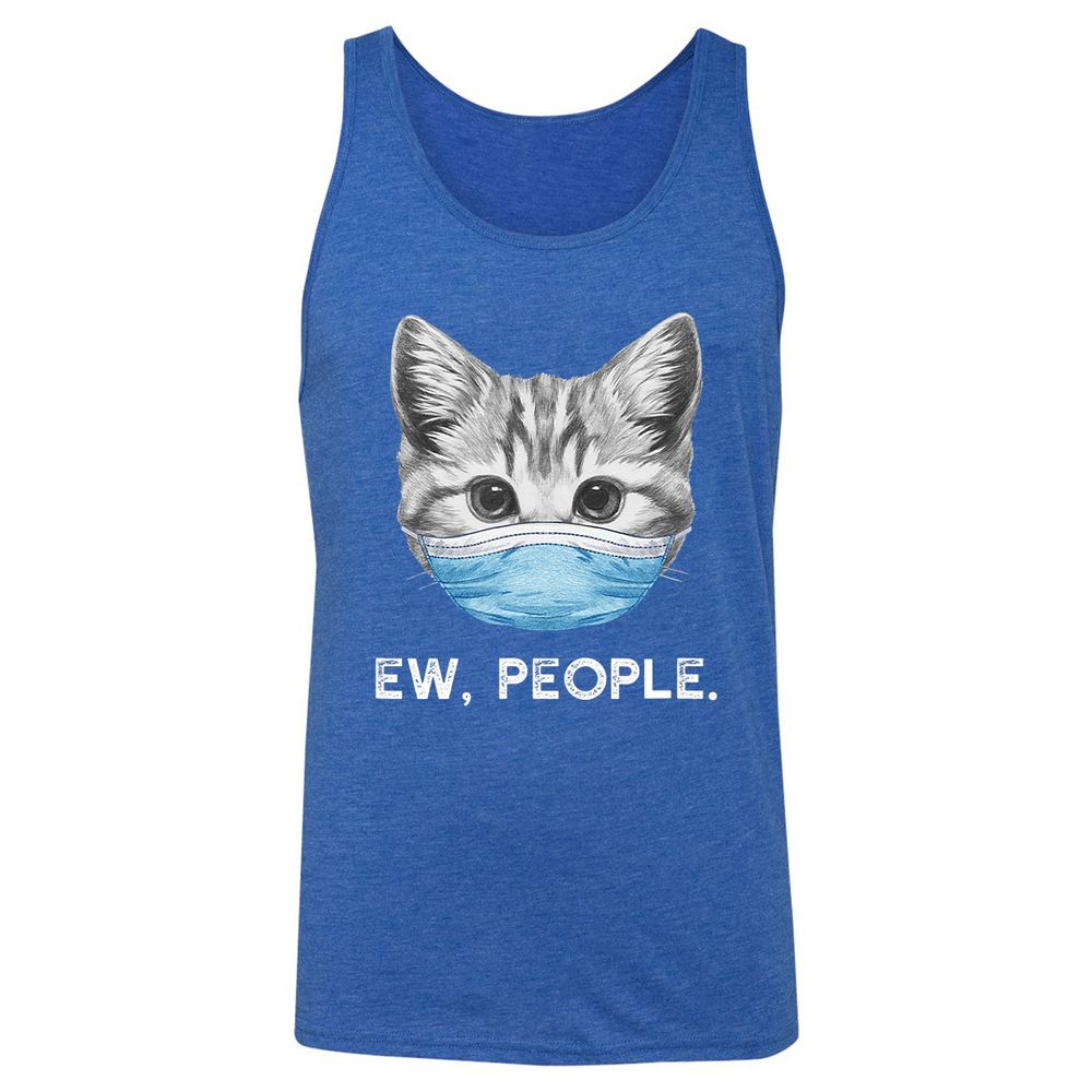 Unisex Jersey Tank - 668QWRVK - True Royal Triblend - 12