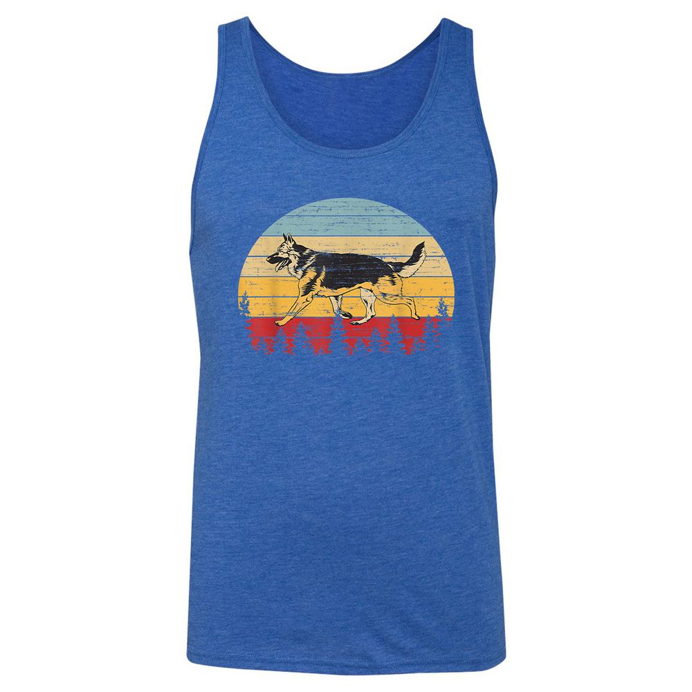 Unisex Jersey Tank - 7VJZY9SA - True Royal Triblend - 12