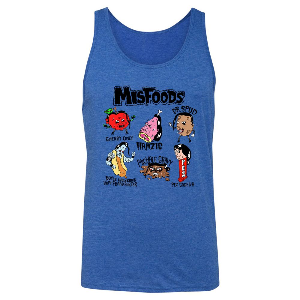 Unisex Jersey Tank - XHGAMV9S - True Royal Triblend - 12