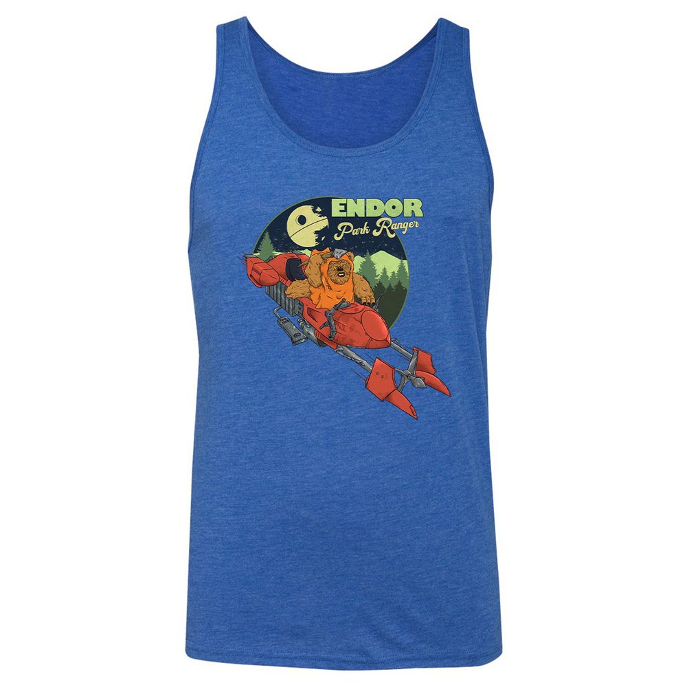 Unisex Jersey Tank - HZ8XKZWN - True Royal Triblend - 12