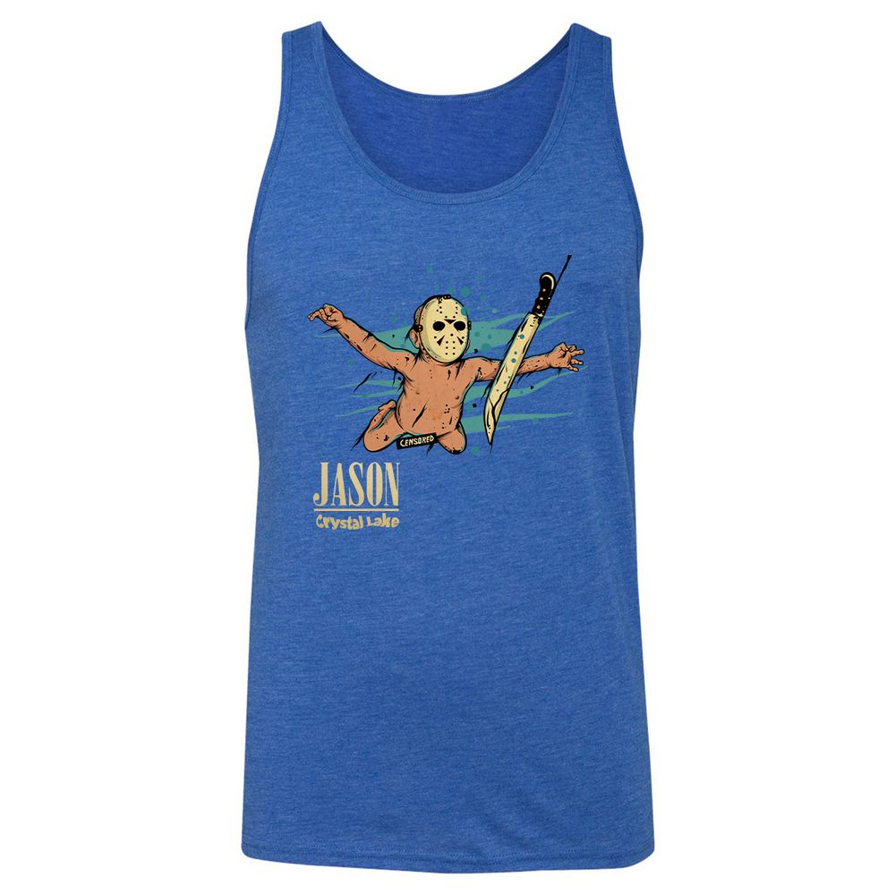 Unisex Jersey Tank - BRA2LKQX - True Royal Triblend - 12