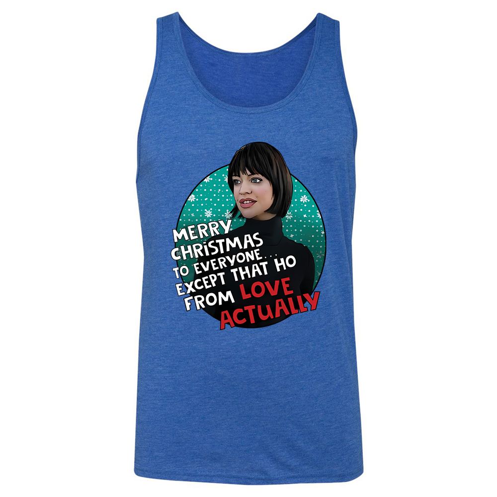 Unisex Jersey Tank - SZDEZFZT - True Royal Triblend - 12