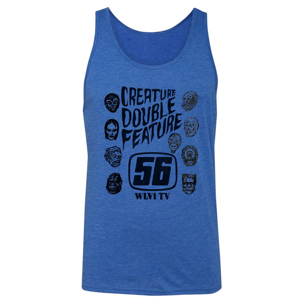 Unisex Jersey Tank - UT326DJ8 - True Royal Triblend - 12