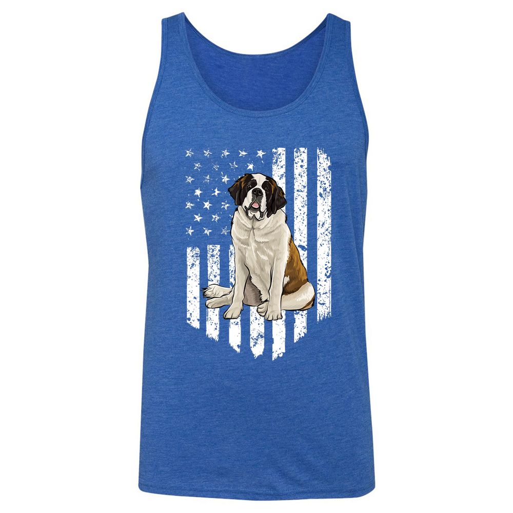 Unisex Jersey Tank - EEC8L332 - True Royal Triblend - 12