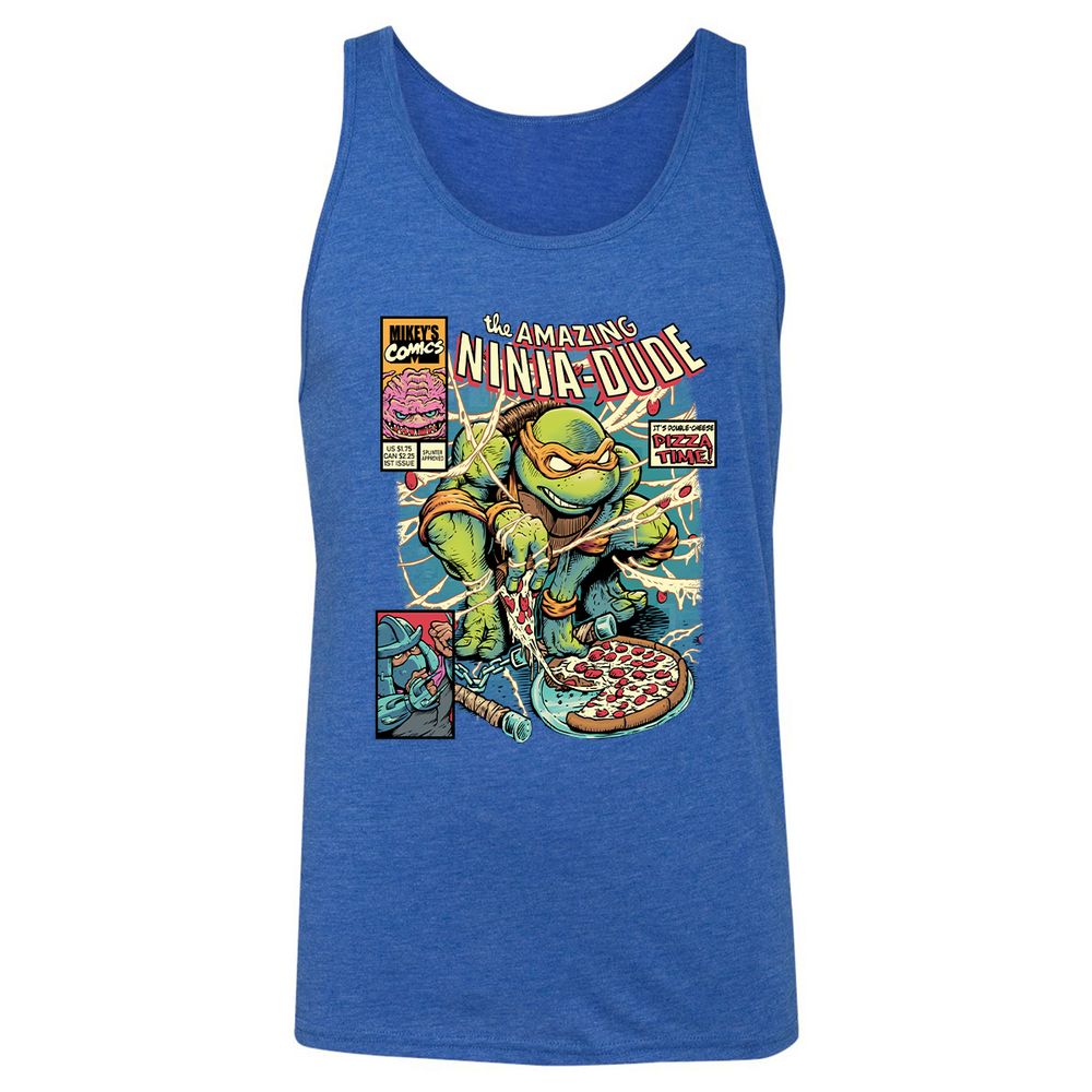 Unisex Jersey Tank - 7NRBESEB - True Royal Triblend - 12