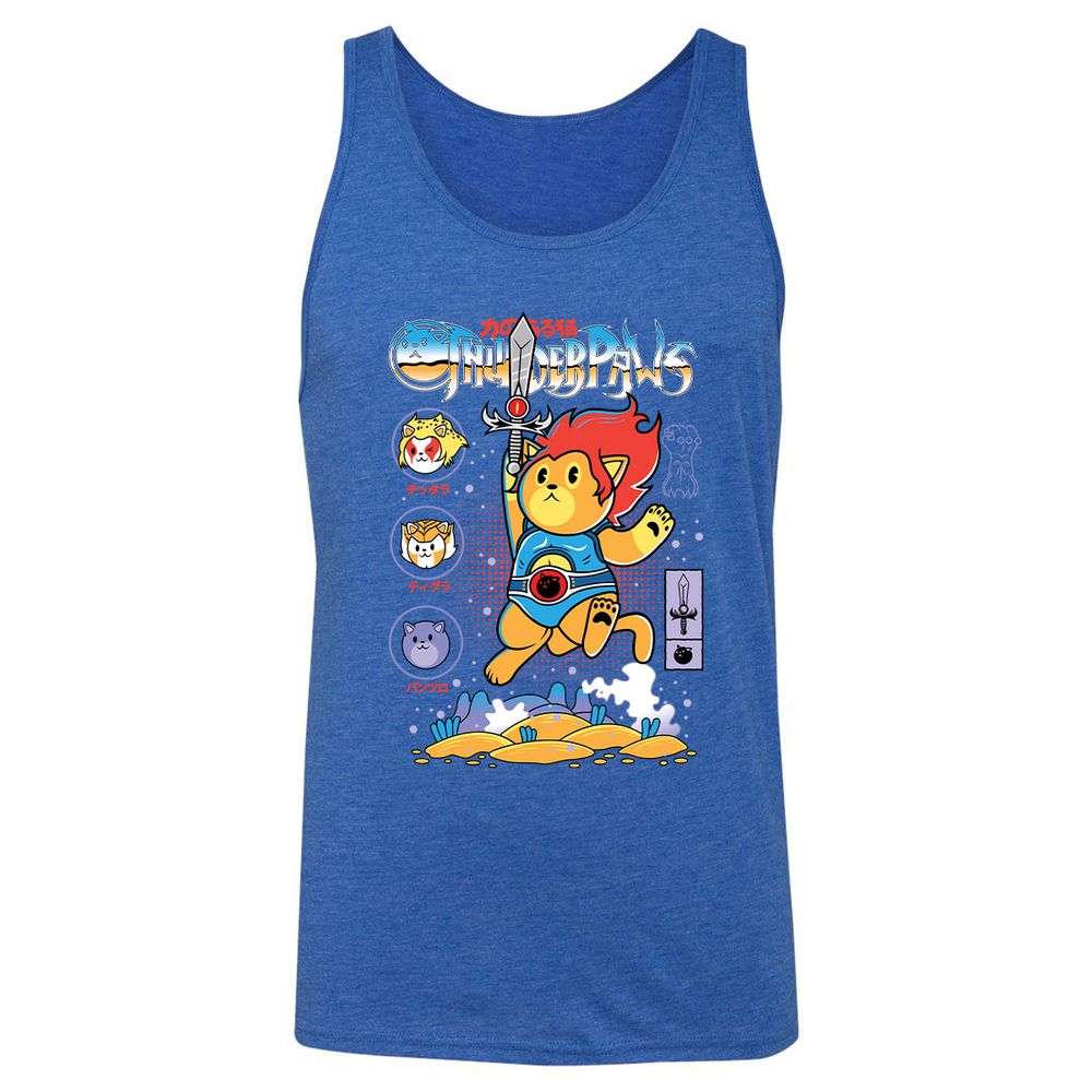 Unisex Jersey Tank - J41N7B9X - True Royal Triblend - 12