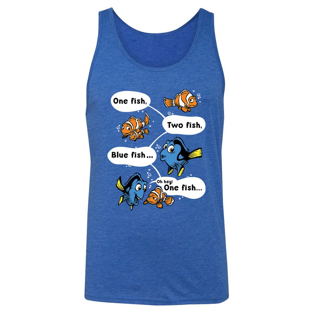 Unisex Jersey Tank - GSGFXKVZ - True Royal Triblend - 12