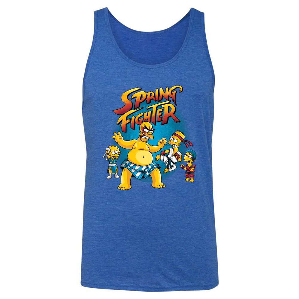 Unisex Jersey Tank - KV51P7XR - True Royal Triblend - 12