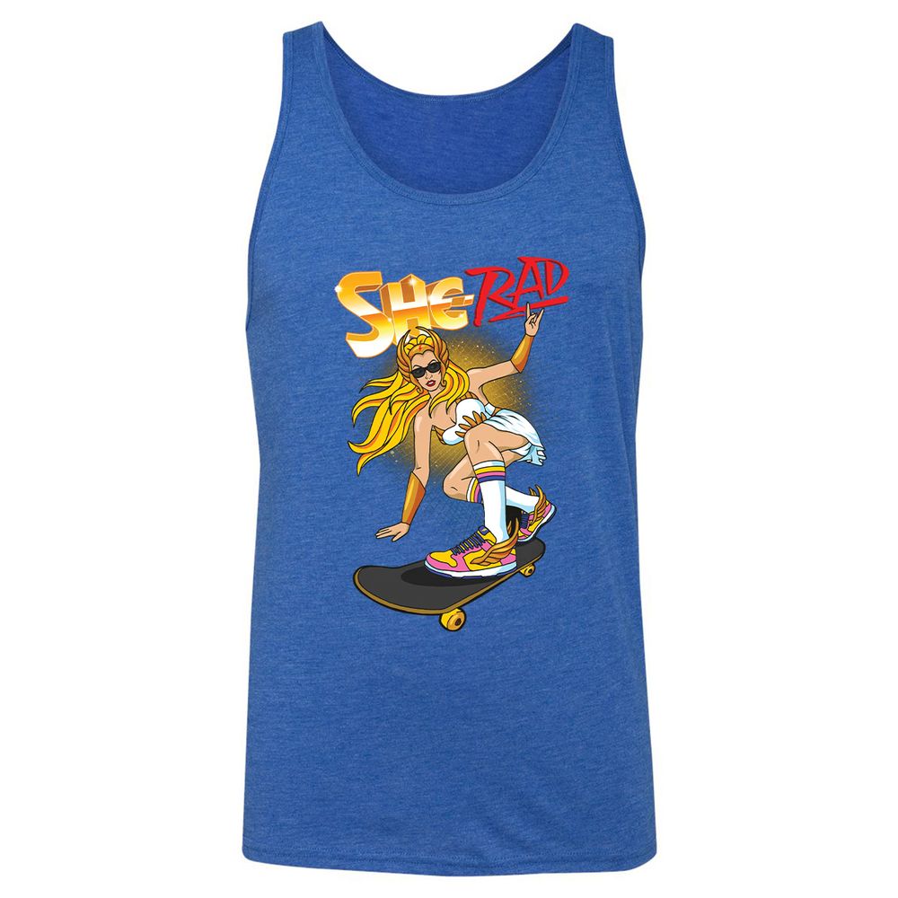 Unisex Jersey Tank - 5JLHM6FH - True Royal Triblend - 12