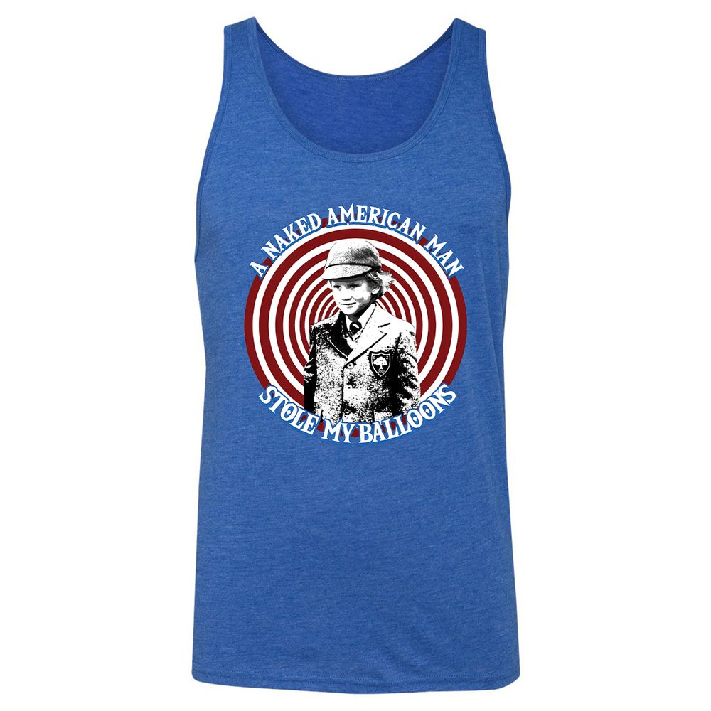 Unisex Jersey Tank - 4SHVUEYN - True Royal Triblend - 12