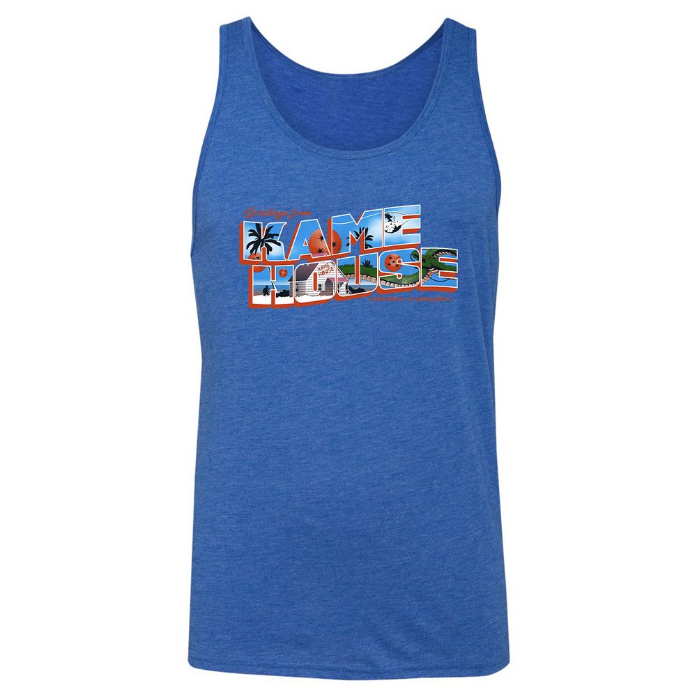 Unisex Jersey Tank - PNQXD489 - True Royal Triblend - 12
