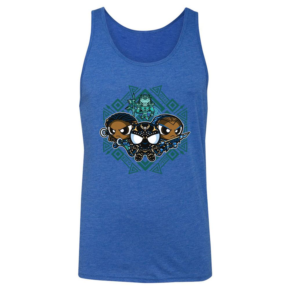 Unisex Jersey Tank - BS4HLHVU - True Royal Triblend - 12