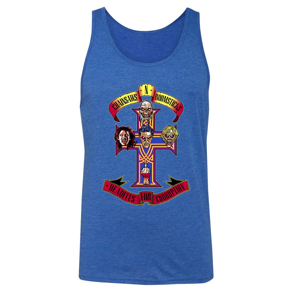Unisex Jersey Tank - RBK5R8WM - True Royal Triblend - 12