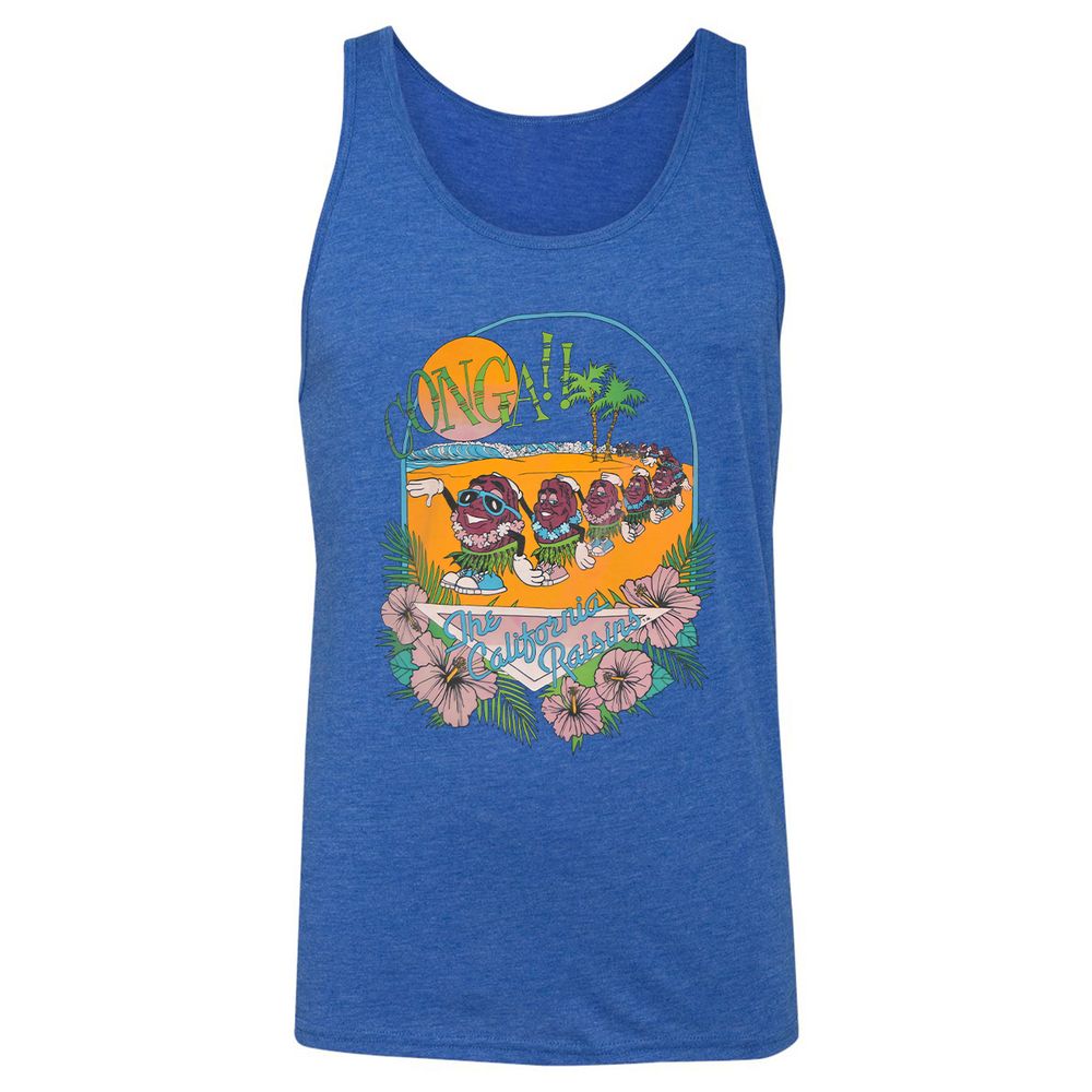 Unisex Jersey Tank - 3X1NJXSJ - True Royal Triblend - 12