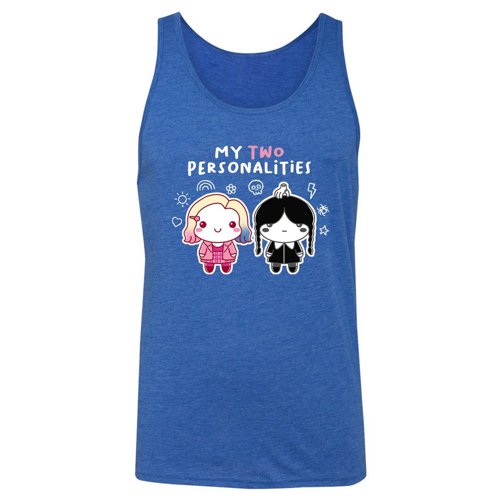 Unisex Jersey Tank - BJQ7VX4G - True Royal Triblend - 12