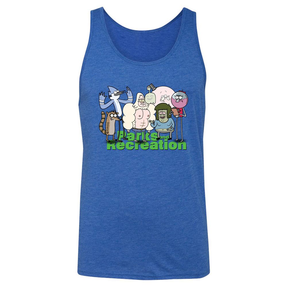 Unisex Jersey Tank - C52BEF82 - True Royal Triblend - 12