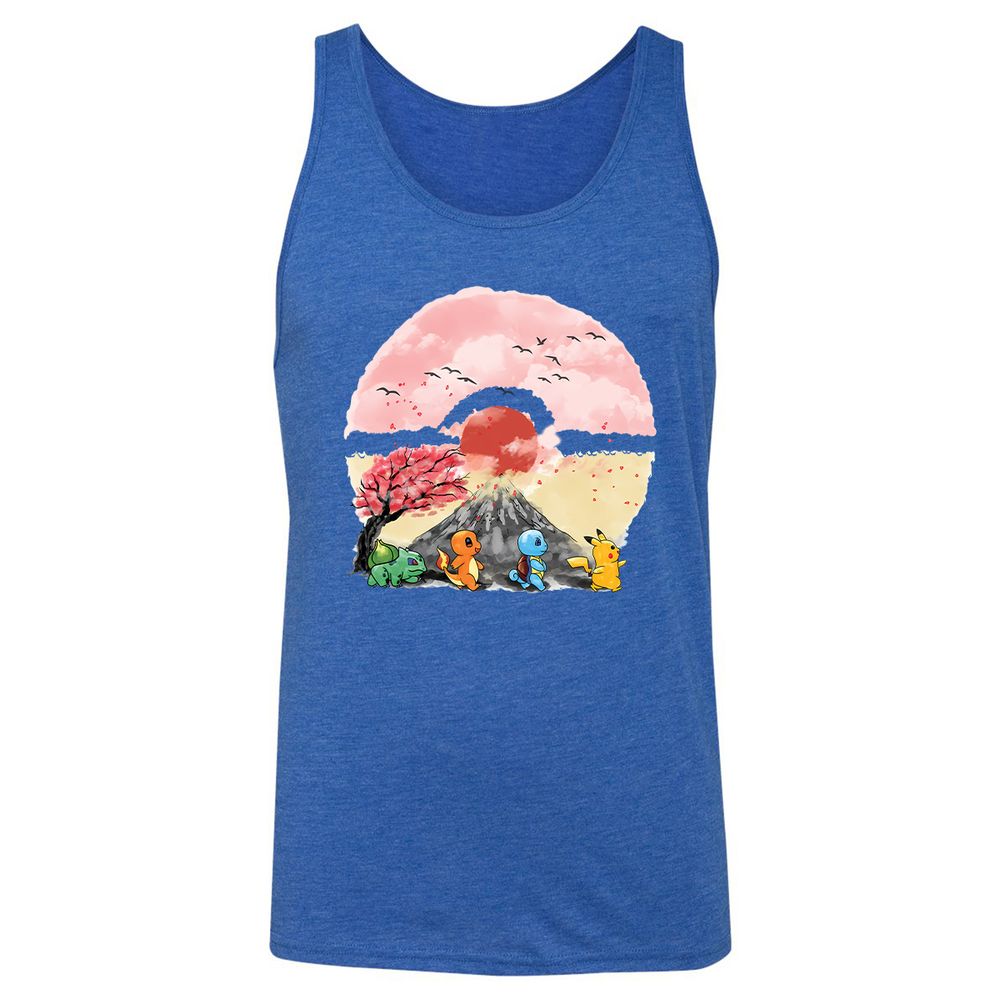 Unisex Jersey Tank - CZFQFL6D - True Royal Triblend - 12
