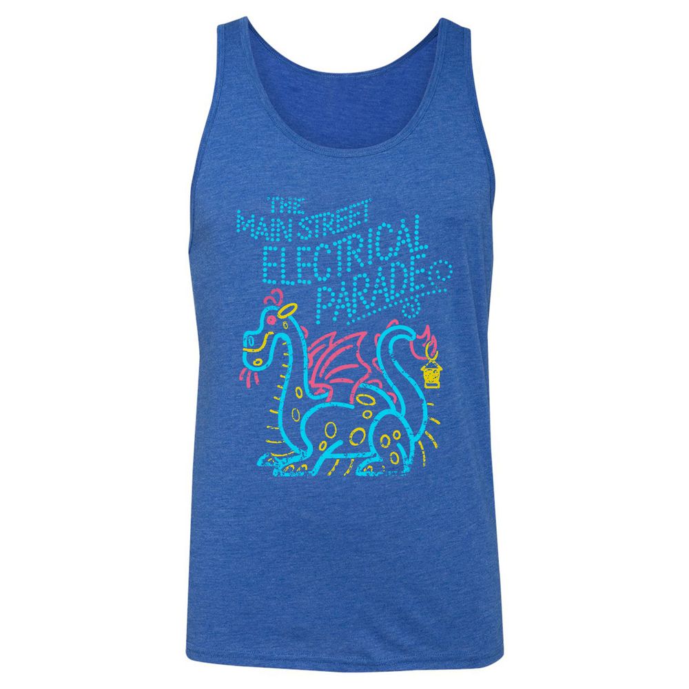 Unisex Jersey Tank - JSU8FB39 - True Royal Triblend - 12