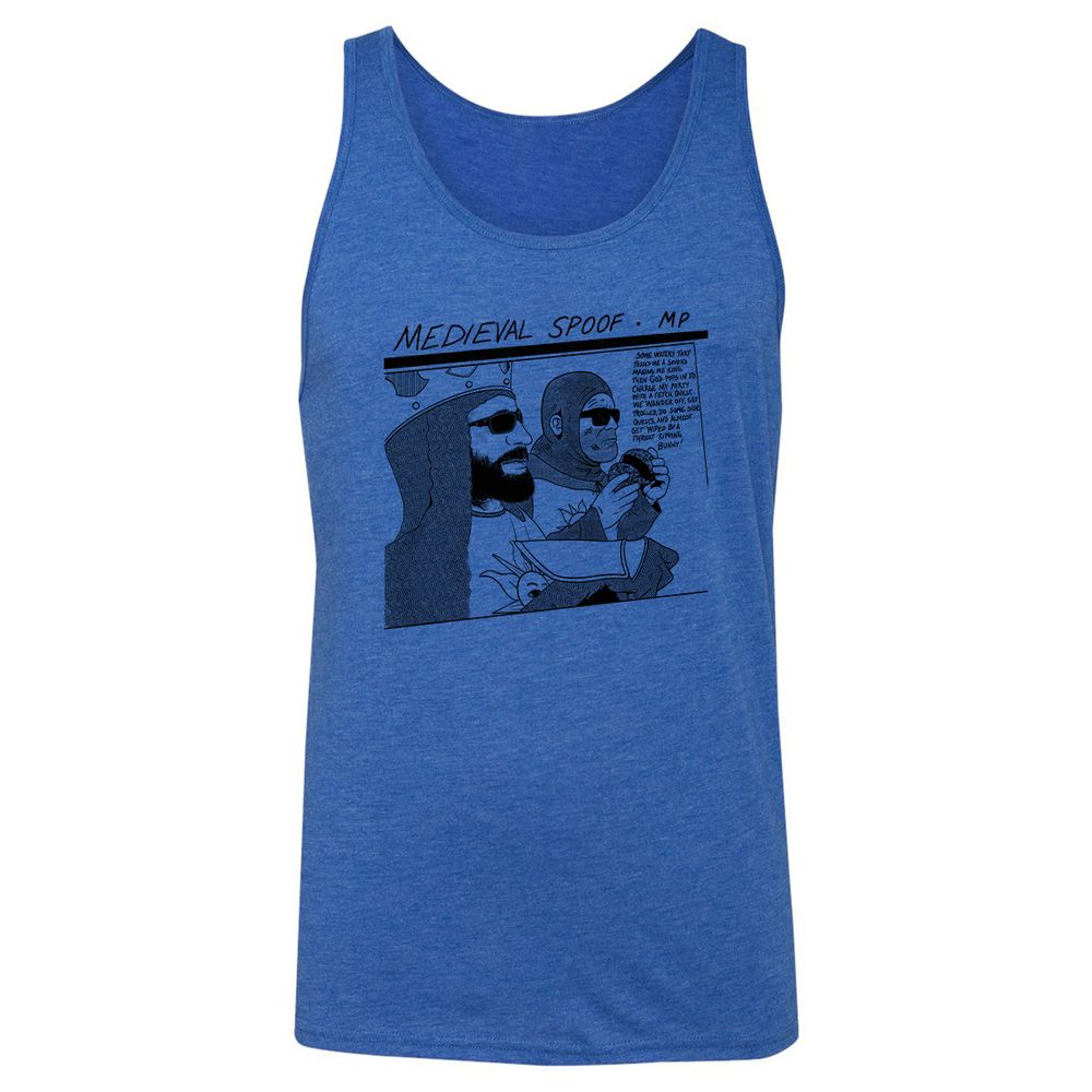 Unisex Jersey Tank - U9BTZDEA - True Royal Triblend - 12