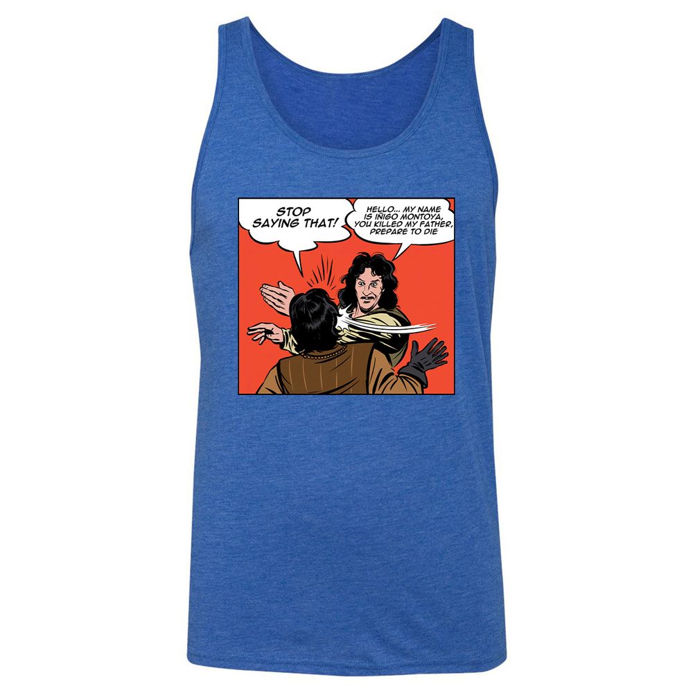 Unisex Jersey Tank - QSW7P3BR - True Royal Triblend - 12