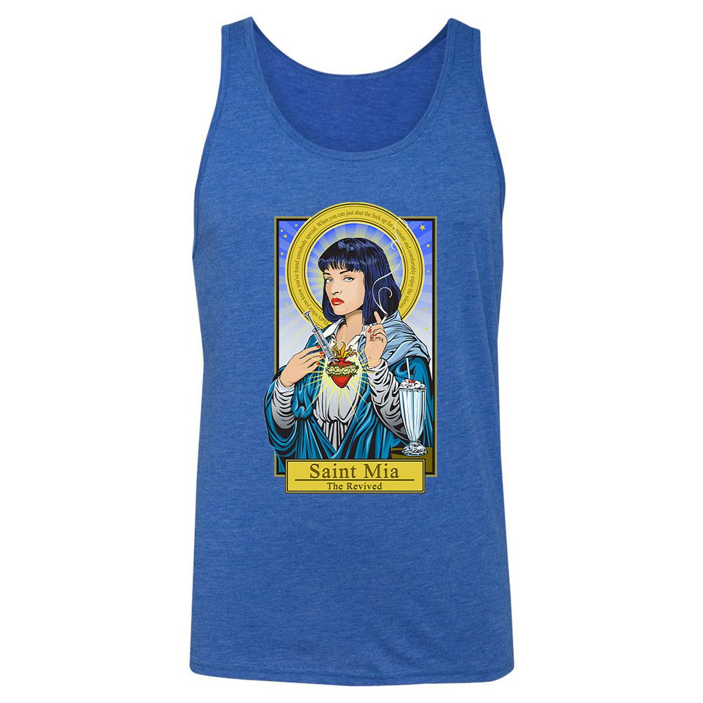 Unisex Jersey Tank - 26AXZPEC - True Royal Triblend - 12