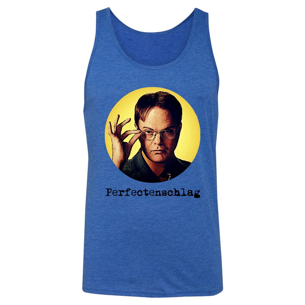 Unisex Jersey Tank - RFYHCYQZ - True Royal Triblend - 12