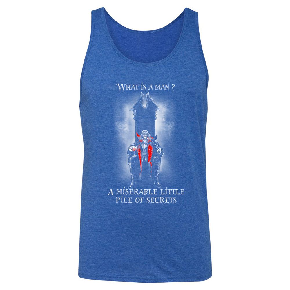 Unisex Jersey Tank - CJZQLMS3 - True Royal Triblend - 12