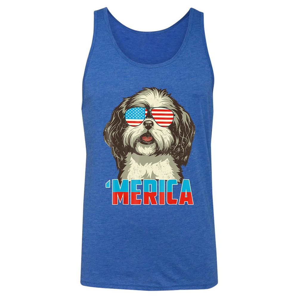 Unisex Jersey Tank - H1VNB9UJ - True Royal Triblend - 12