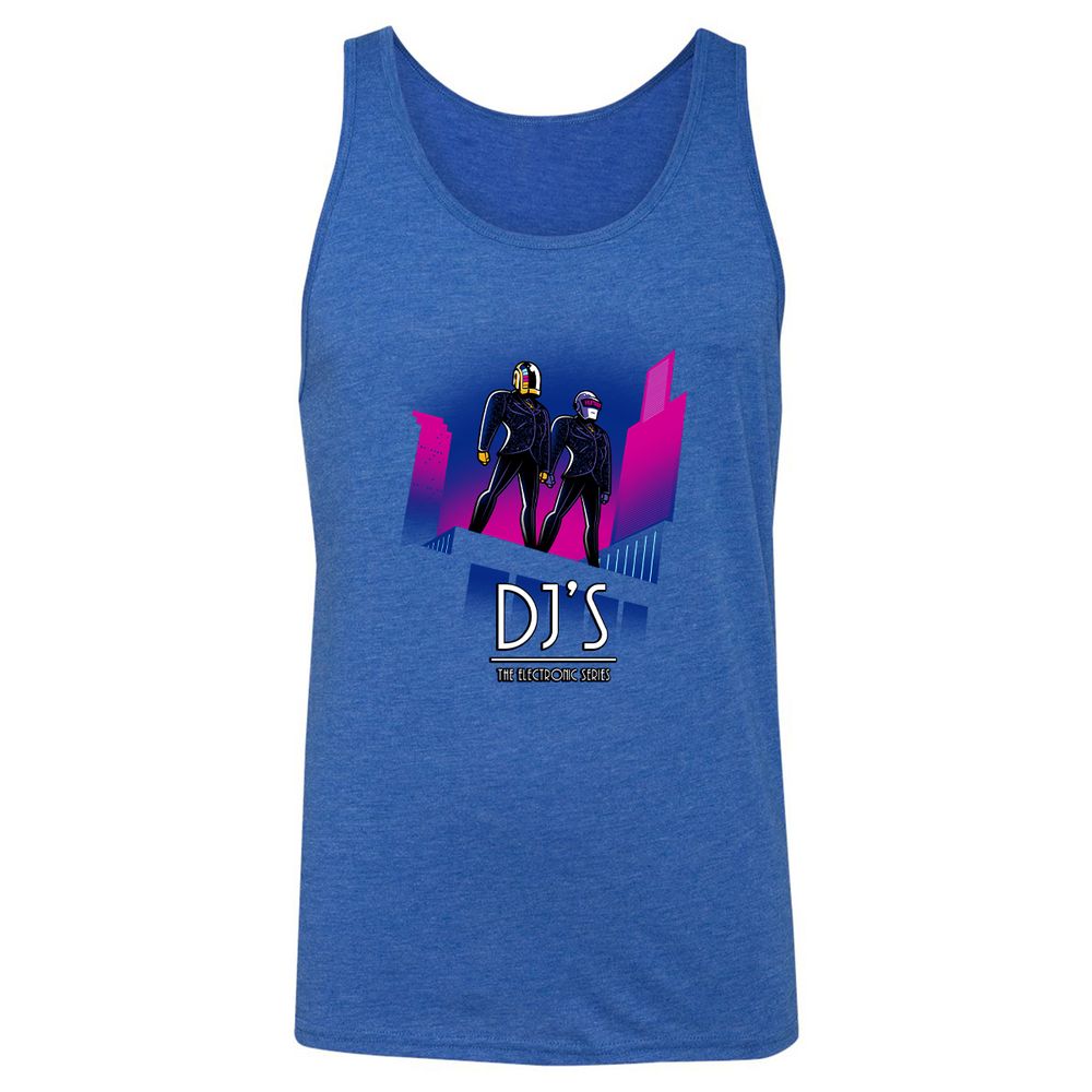 Unisex Jersey Tank - W2WA3JYB - True Royal Triblend - 12