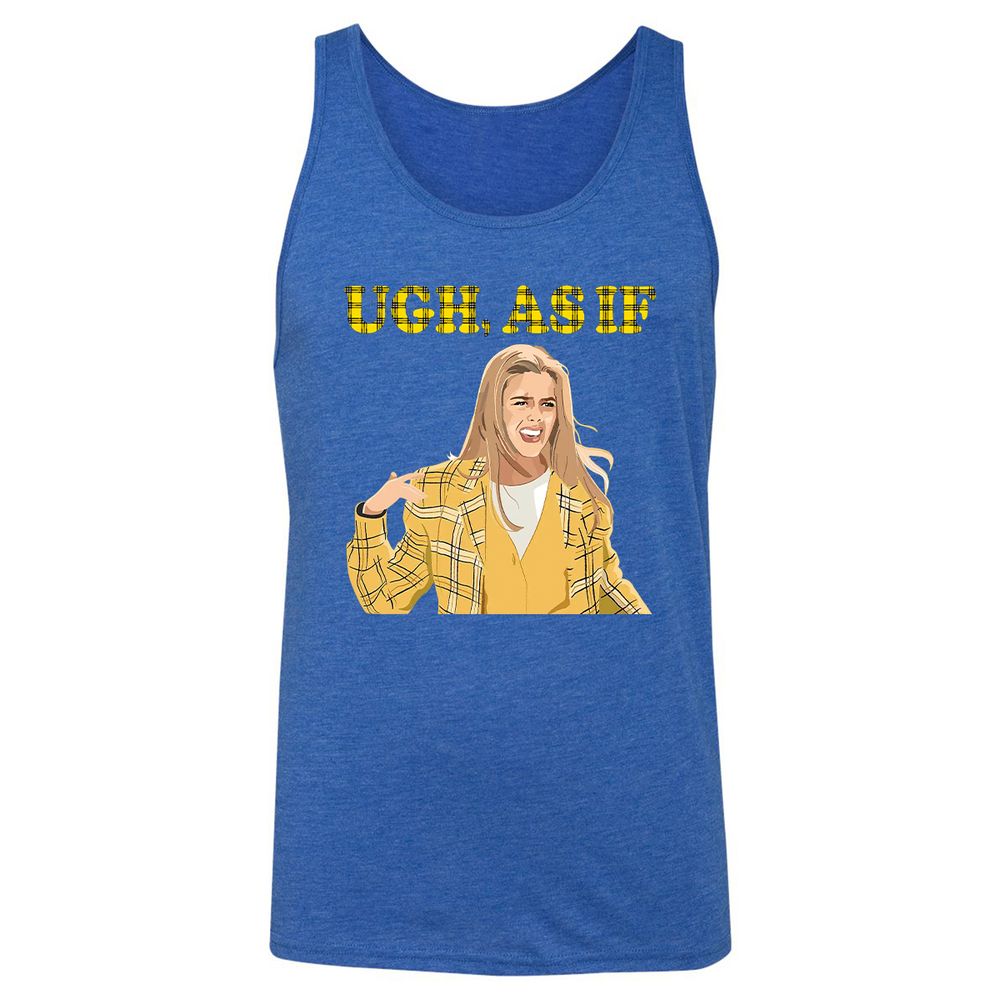 Unisex Jersey Tank - MRT2N265 - True Royal Triblend - 12