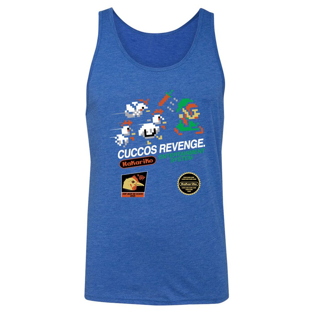 Unisex Jersey Tank - QNPRBJ9S - True Royal Triblend - 12