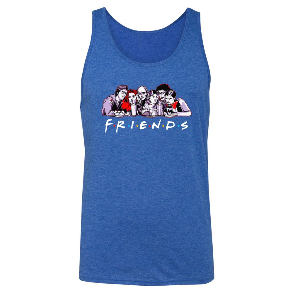 Unisex Jersey Tank - WR1GALQA - True Royal Triblend - 12