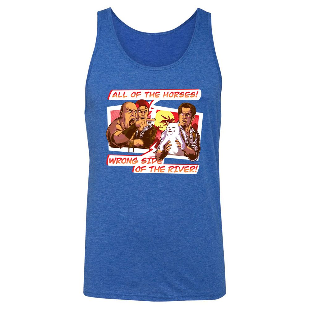Unisex Jersey Tank - XE1WA5NQ - True Royal Triblend - 12