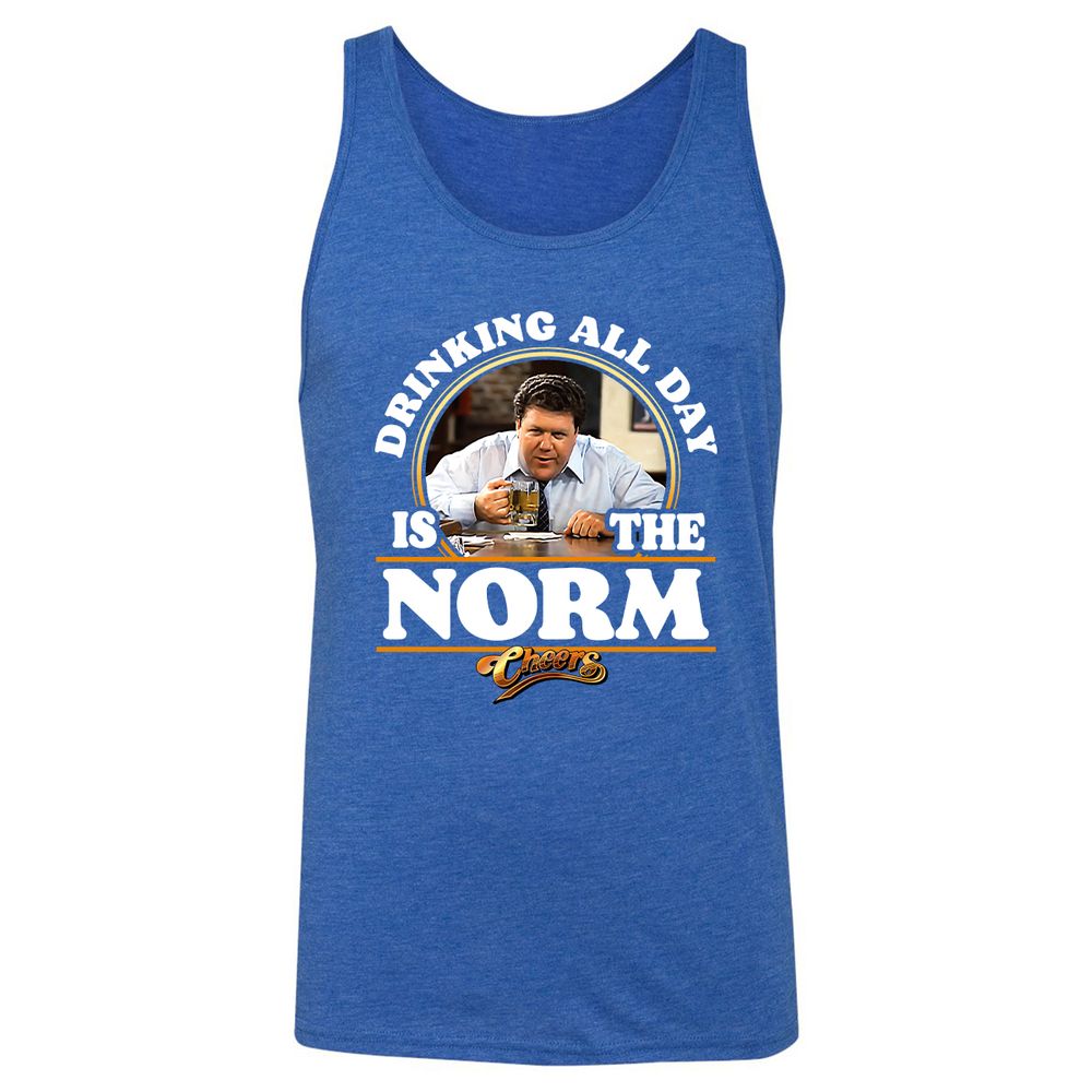 Unisex Jersey Tank - 4CNMP68A - True Royal Triblend - 12