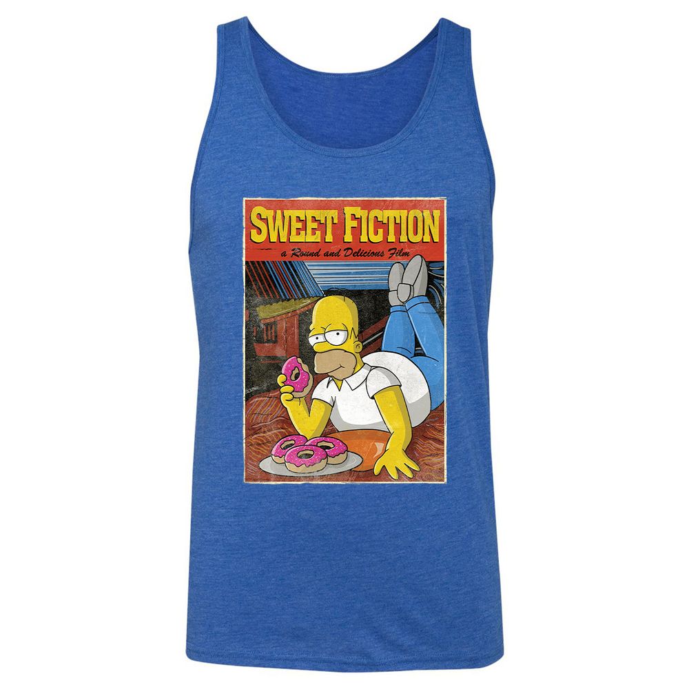Unisex Jersey Tank - 2CM79FE8 - True Royal Triblend - 12