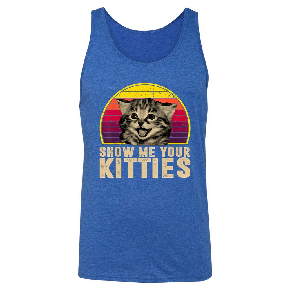 Unisex Jersey Tank - TDHRXMHP - True Royal Triblend - 12