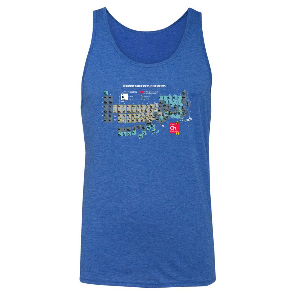 Unisex Jersey Tank - 9PXKYM5M - True Royal Triblend - 12