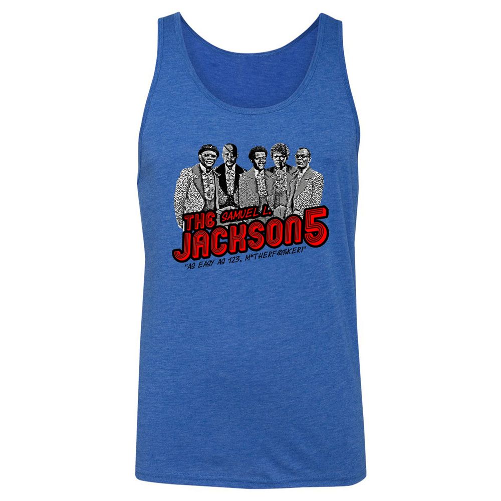 Unisex Jersey Tank - TTU3UZZV - True Royal Triblend - 12
