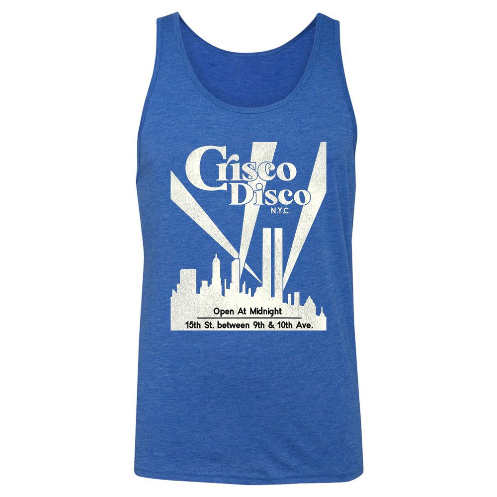 Crisco Disco Nightclub NYC - True Royal Triblend - 12