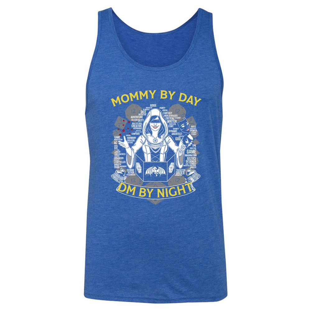 Unisex Jersey Tank - Y4CLC696 - True Royal Triblend - 12