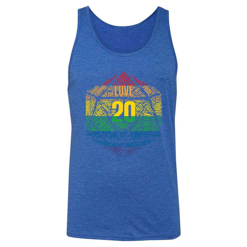 Unisex Jersey Tank - 5CAVNDHZ - True Royal Triblend - 12