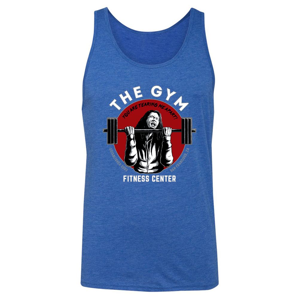 Unisex Jersey Tank - 9BAKZQSA - True Royal Triblend - 12