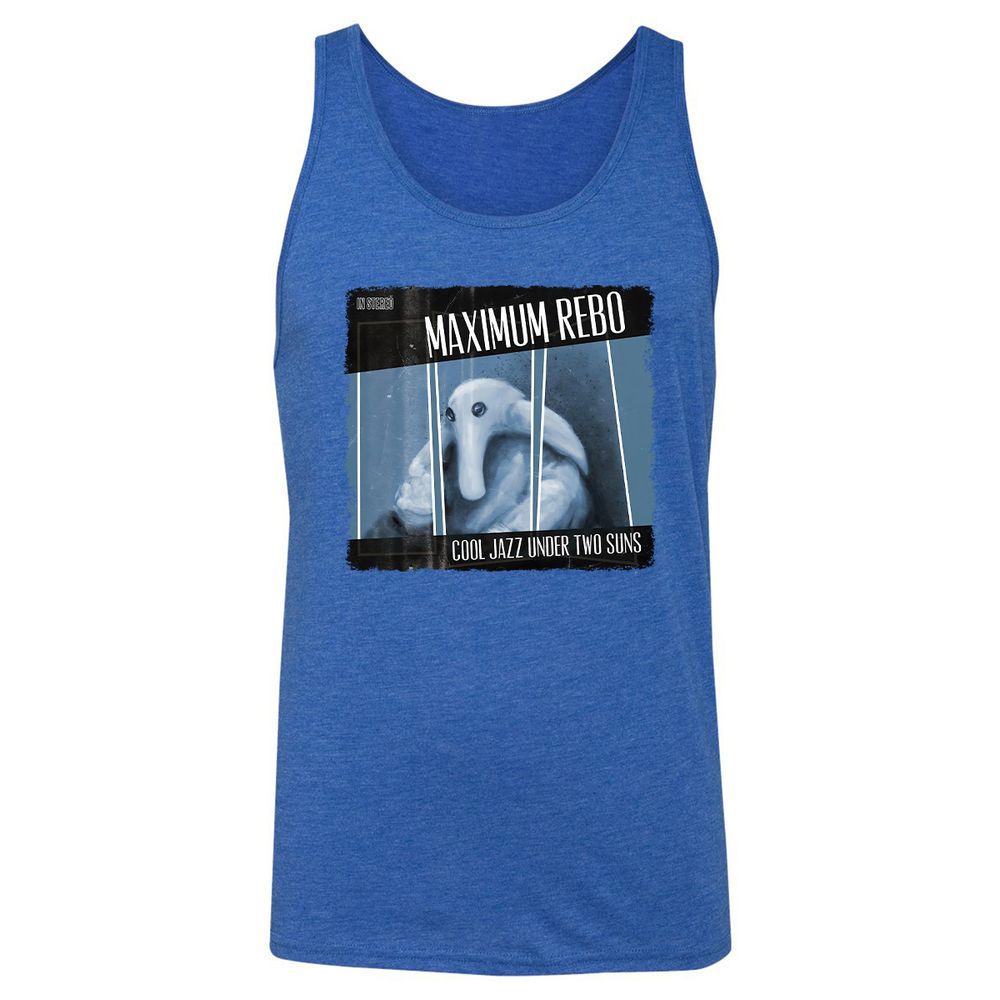 Unisex Jersey Tank - 63CPD9KH - True Royal Triblend - 12