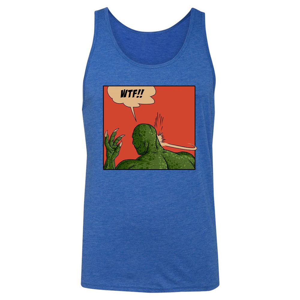 Unisex Jersey Tank - BYU6HHMU - True Royal Triblend - 12