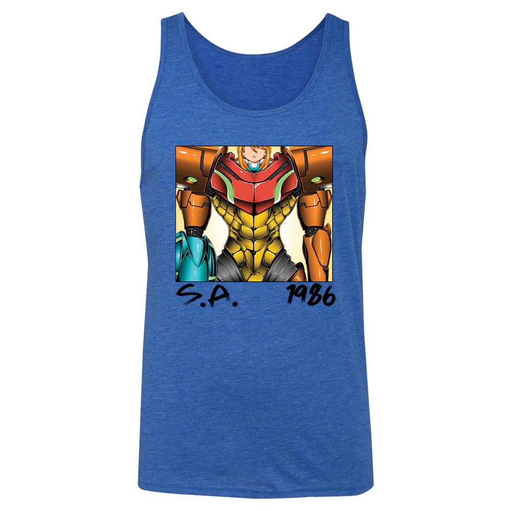 Unisex Jersey Tank - 5D5QZ9D7 - True Royal Triblend - 12
