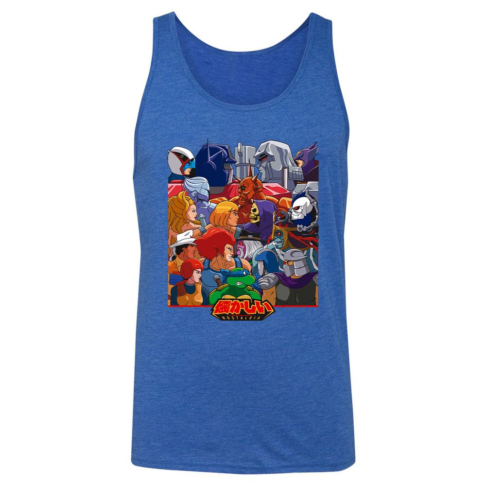 Unisex Jersey Tank - 7WA3NQWS - True Royal Triblend - 12