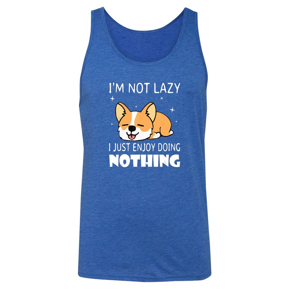 Unisex Jersey Tank - 4M4PB625 - True Royal Triblend - 12