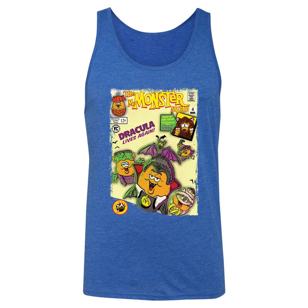 Unisex Jersey Tank - VGA6DZ91 - True Royal Triblend - 12