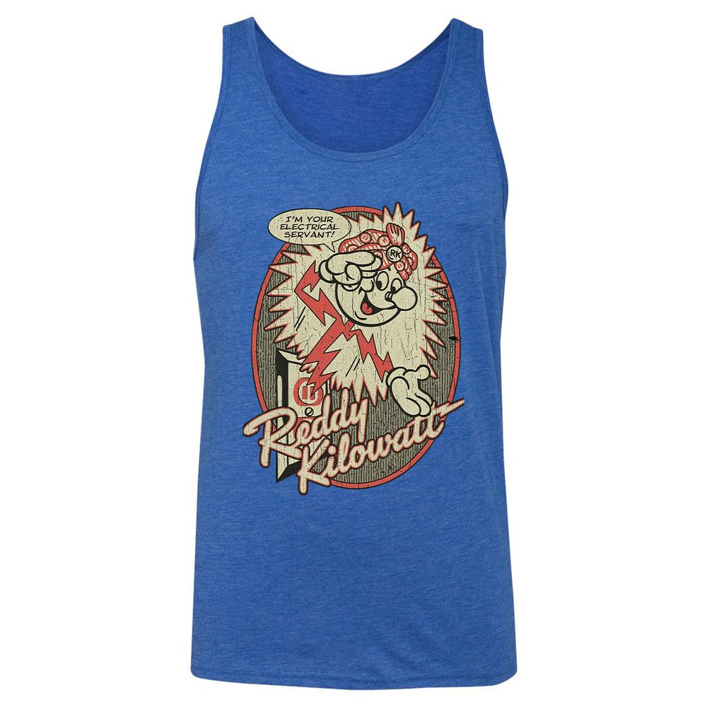 Unisex Jersey Tank - KBH9KTY4 - True Royal Triblend - 12
